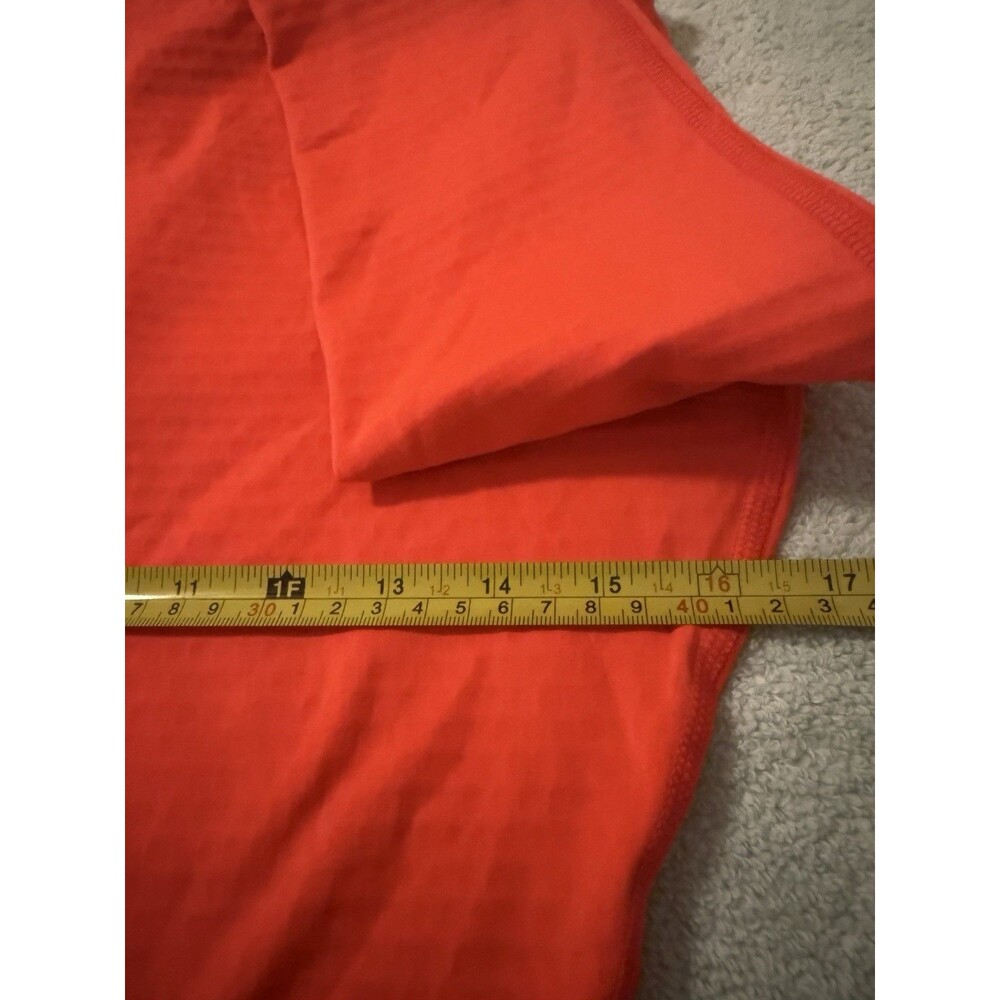 Under Armour Vanish CW 1/2 Zip Womens Small Bright Orange Pullover NWT $80 MSRP - Picture 6 of 6